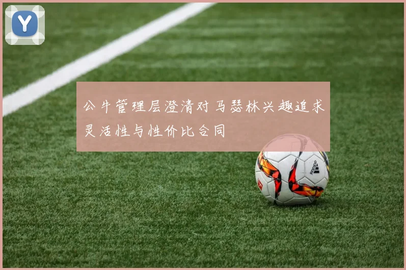 公牛管理层澄清对马瑟林兴趣追求灵活性与性价比合同