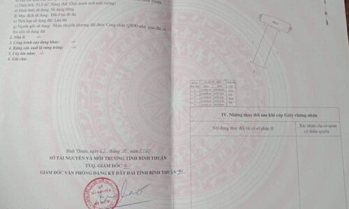 Bán lô đất đường hẻm bê tông 4m thuộc hẻm 161 nguyễn hội phú trinh thành phố phan thiết