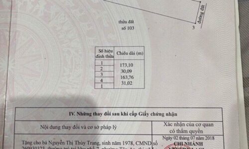 Bán đất mặt tiền đường sỏi phước an tân bình thị xã lagi bình thuận