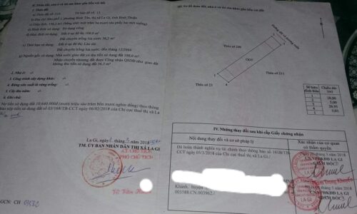 Bán lô đất hẻm bê tông Nguyễn Trãi thị xã Lagi Bình Thuận