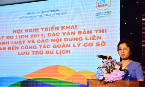Tuyên truyền phổ biến Luật Du lịch 2017, các văn bản hướng dẫn Luật và công tác quản lý lĩnh vực Cơ sở lưu trú du lịch