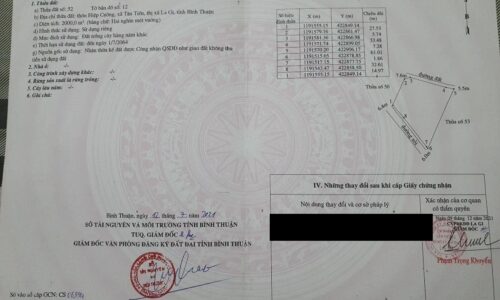 Mặt tiền nguyễn minh châu tân tiến thị xã lagi