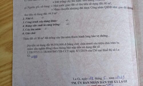 Chào mừng bạn đến với cơ hội đầu tư độc đáo tại Tân Bình, Lagi!