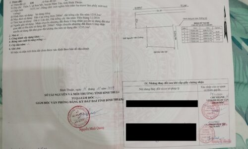 Cơ Hội Đầu Tư Vàng Tại Sơn Mỹ, Hàm Tân – Đất Thổ Cư 1400m2, Giá Hấp Dẫn
